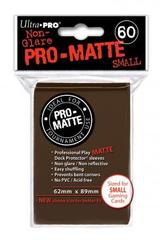 Ultra Pro PRO-Matte YuGiOh Sized Sleeves - Brown (60ct)